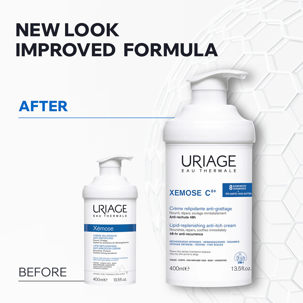 Uriage lipid replenishing anti-itch cream 400ml