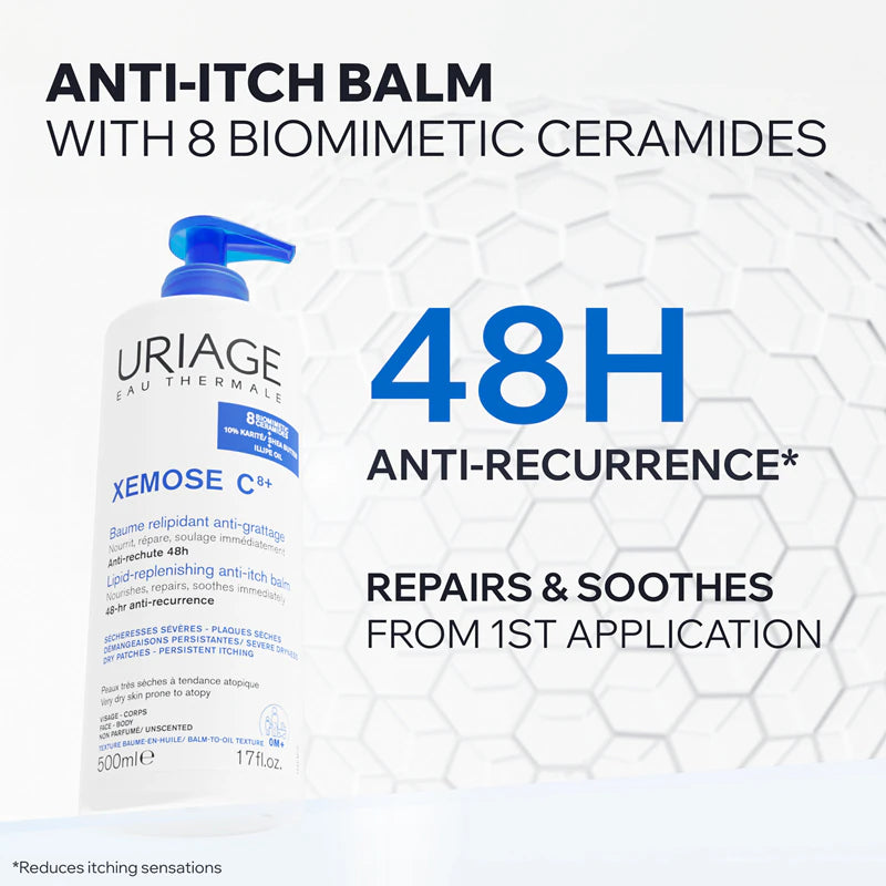 Uriage Lipid-Replenishing Anti-Itch Balm | Dry & Atopy-Prone Skin | LSDC Pharmacy 